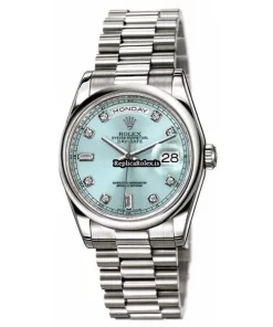 Wonderful Fakes Rolex Day-date 36 118206 Caliber 3155 Automatic Movement 36mm Platinum Case Mens/unisex Watch