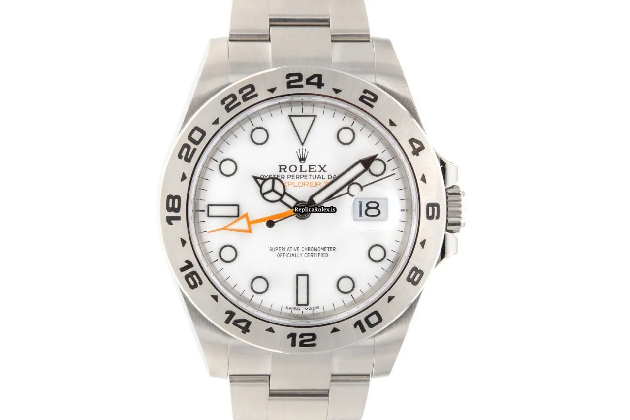Discount Imitation Rolex Explorer II 216570 Caliber 3187 Automatic Movement 42mm Steel Case Mens/unisex Watch