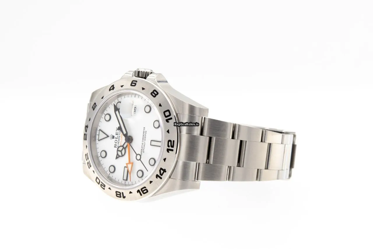 Discount Imitation Rolex Explorer II 216570 Caliber 3187 Automatic Movement 42mm Steel Case Mens/unisex Watch - Image 5