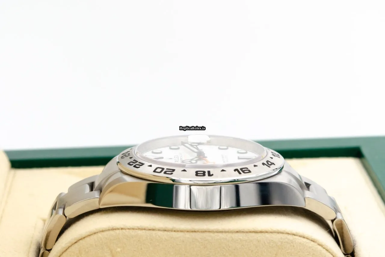 Discount Imitation Rolex Explorer II 216570 Caliber 3187 Automatic Movement 42mm Steel Case Mens/unisex Watch - Image 6