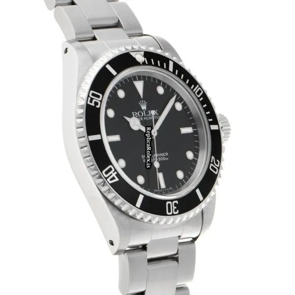 Wonderful Replica Rolex Submariner 14060 Caliber 3000 Automatic Movement 40mm Steel Case Watch - Image 3