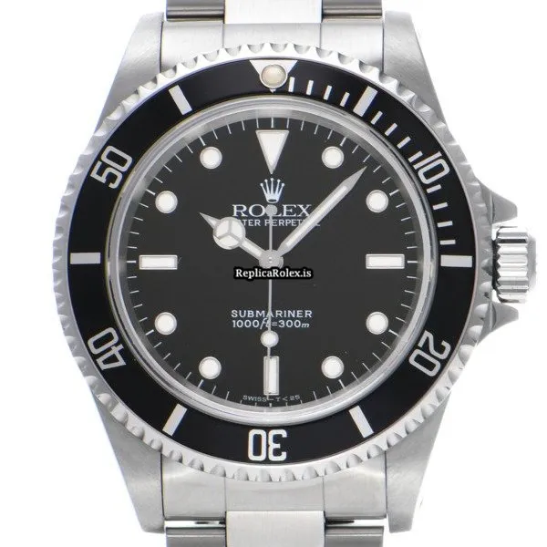 Wonderful Replica Rolex Submariner 14060 Caliber 3000 Automatic Movement 40mm Steel Case Watch - Image 5