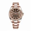 Nice Fake Rolex Sky-dweller 326935 Caliber 9001 Automatic Movement 42mm Rose Gold Case Mens/unisex Watch