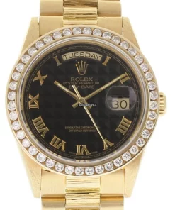 Quality Replica Rolex Day-date 36 18078 Automatic Movement 36mm Yellow Gold Case Mens/unisex Watch