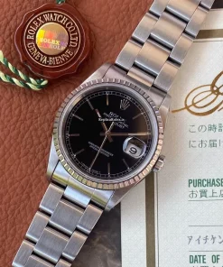 Pleasing Replica Rolex Datejust 16220 Caliber 3135 Automatic Movement 36mm Steel Case Mens/unisex Watch