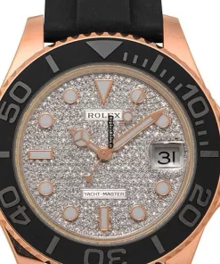 Wholesale Fake Rolex Yacht-master 37 268655 Automatic Movement 37mm Rose Gold Case Mens/unisex Watch