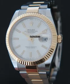 High-end Replica Rolex Datejust 126333 Automatic Movement 41mm Gold/steel Case Mens/unisex Watch