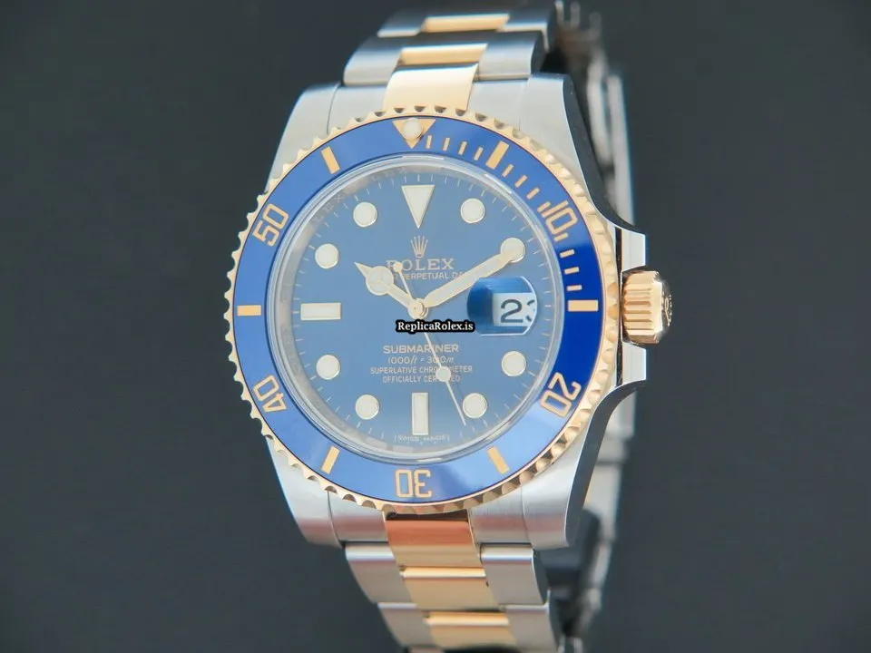 Trustworthy Copies Rolex Submariner Date 116613lb Automatic Movement 40mm Gold/steel Case Mens/unisex Watch