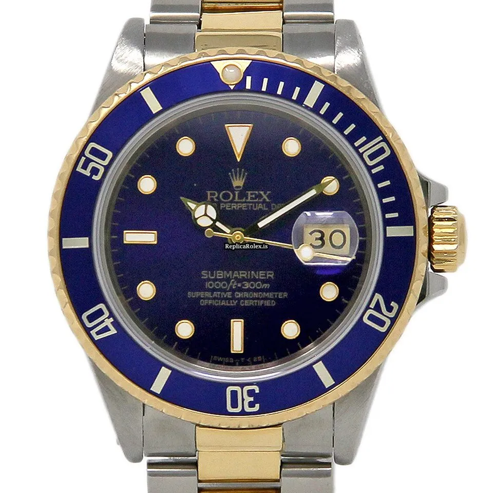 High Quality Fake Rolex Submariner Date 16803 Automatic Movement 40mm Steel Case Mens/unisex Watch