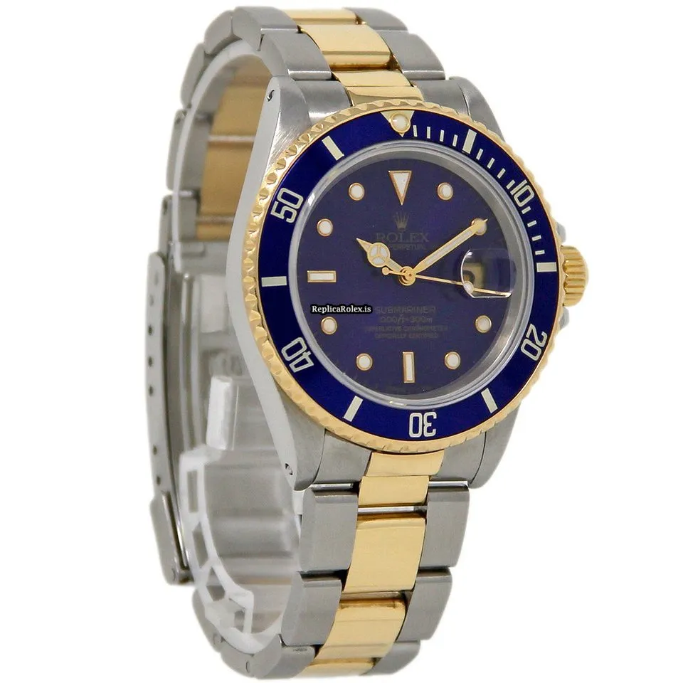 High Quality Fake Rolex Submariner Date 16803 Automatic Movement 40mm Steel Case Mens/unisex Watch - Image 5