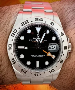 Amazing Fake Rolex Explorer II 216570 Caliber 3187 Automatic Movement 42mm Steel Case Mens/unisex Watch
