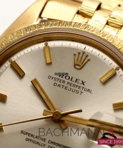 Superior Fake Rolex Datejust 1601 Cosc Automatic Movement 36mm Yellow Gold Case Mens/unisex Watch