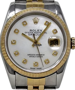 Aaa Fake Rolex Datejust 16233 Automatic Movement 36mm Steel Case Mens/unisex Watch
