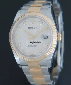 Pleasing Replica Rolex Datejust 126233 Automatic Movement 36mm Gold/steel Case Mens/unisex Watch