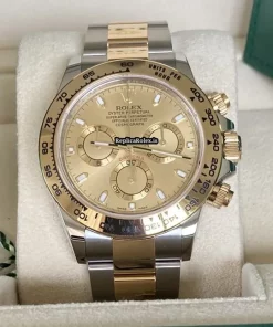 Luxury Replica Rolex Daytona 116503 Caliber 4130 Automatic Movement 40mm Gold/steel Case Mens/unisex Watch