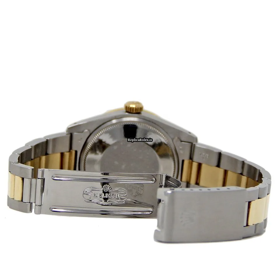 Swiss Fake Rolex Oyster Perpetual Date 1505 Automatic Movement 34mm Steel Case Mens/unisex Watch - Image 4