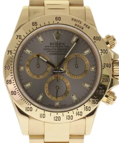 Incredible Replicas Rolex Daytona 116528 Caliber 4130 Automatic Movement 40mm Yellow Gold Case Mens/unisex Watch