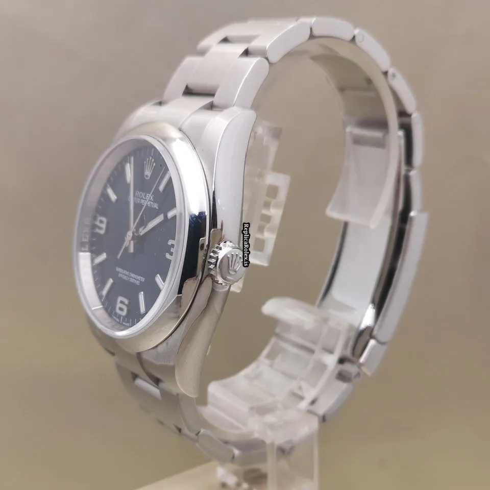 Trustworthy Replica Rolex Oyster Perpetual 36 116000 Caliber 3130 Automatic Movement 36mm Steel Case Mens/unisex Watch - Image 2