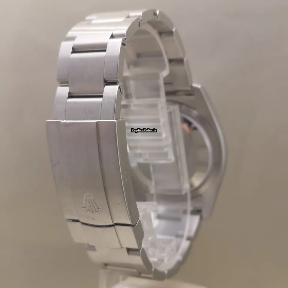 Trustworthy Replica Rolex Oyster Perpetual 36 116000 Caliber 3130 Automatic Movement 36mm Steel Case Mens/unisex Watch - Image 4