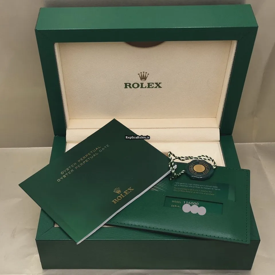 Trustworthy Replica Rolex Oyster Perpetual 36 116000 Caliber 3130 Automatic Movement 36mm Steel Case Mens/unisex Watch - Image 5