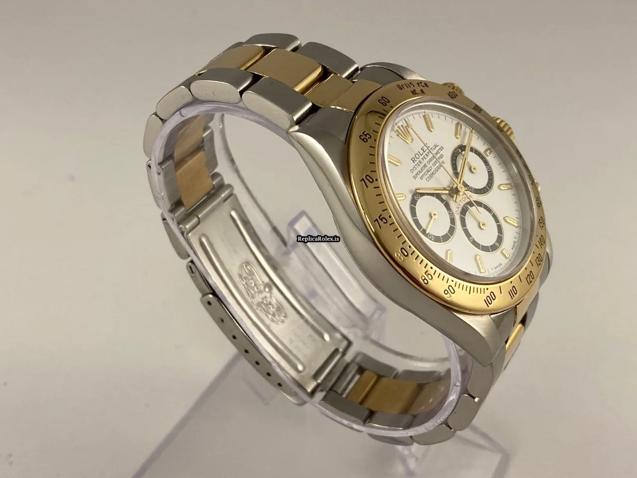 Durable Replica Rolex Daytona 16523 Caliber 4030 Automatic Movement 40mm Gold/steel Case Mens/unisex Watch - Image 3