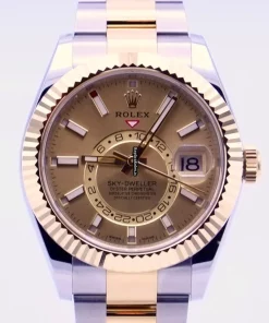 Suitable Replica Rolex Sky-dweller 326933 Automatic Movement 42mm Gold/steel Case Mens/unisex Watch
