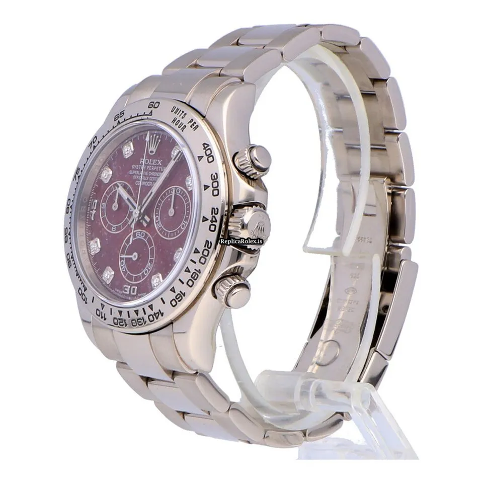 Great Replica Rolex Daytona 116509 Automatic Movement White Gold Case Mens/unisex Watch - Image 2