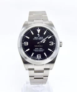 Design Knockoff Rolex Explorer 214270 Caliber 3132 Automatic Movement 39mm Steel Case Mens/unisex Watch