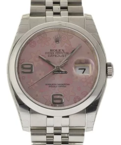 Inexpensive Fake Rolex Datejust 116200 Caliber 3135 Automatic Movement 36mm Steel Case Womens Watch