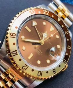 Fabulous Replica Rolex Gmt-master II 16713 Caliber 3185 Automatic Movement 40mm Gold/steel Case Mens/unisex Watch