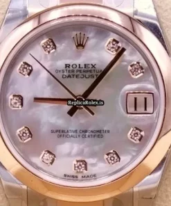 Epic Replicas Rolex Lady-datejust 178241 Automatic Movement 31mm Gold/steel Case Womens Watch