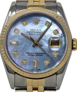 Excellent Replica Rolex Datejust 16233 Automatic Movement 36mm Steel Case Mens/unisex Watch