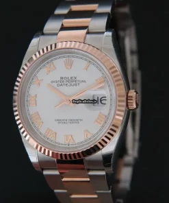 Wholesale Fake Rolex Datejust 126231 Automatic Movement 36mm Gold/steel Case Mens/unisex Watch