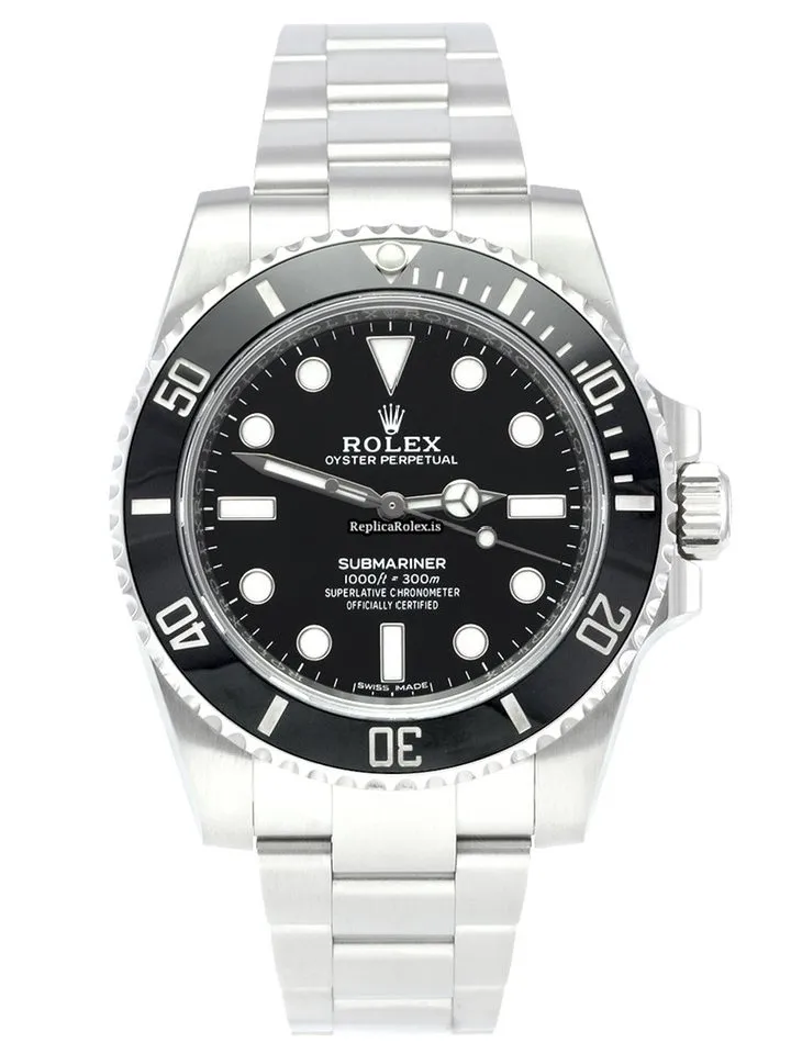 Wonderful Fake Rolex Submariner 114060 Caliber 3130 Automatic Movement 40mm Steel Case Mens/unisex Watch