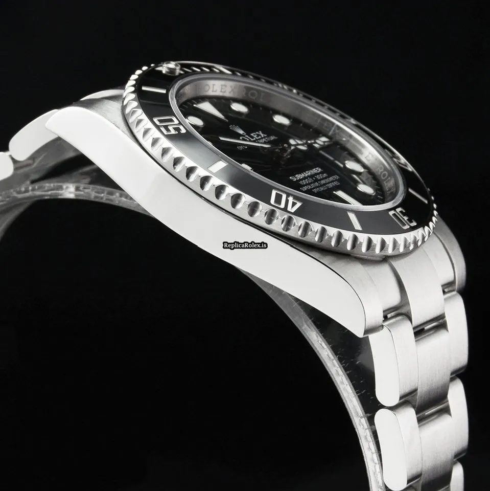 Wonderful Fake Rolex Submariner 114060 Caliber 3130 Automatic Movement 40mm Steel Case Mens/unisex Watch - Image 12