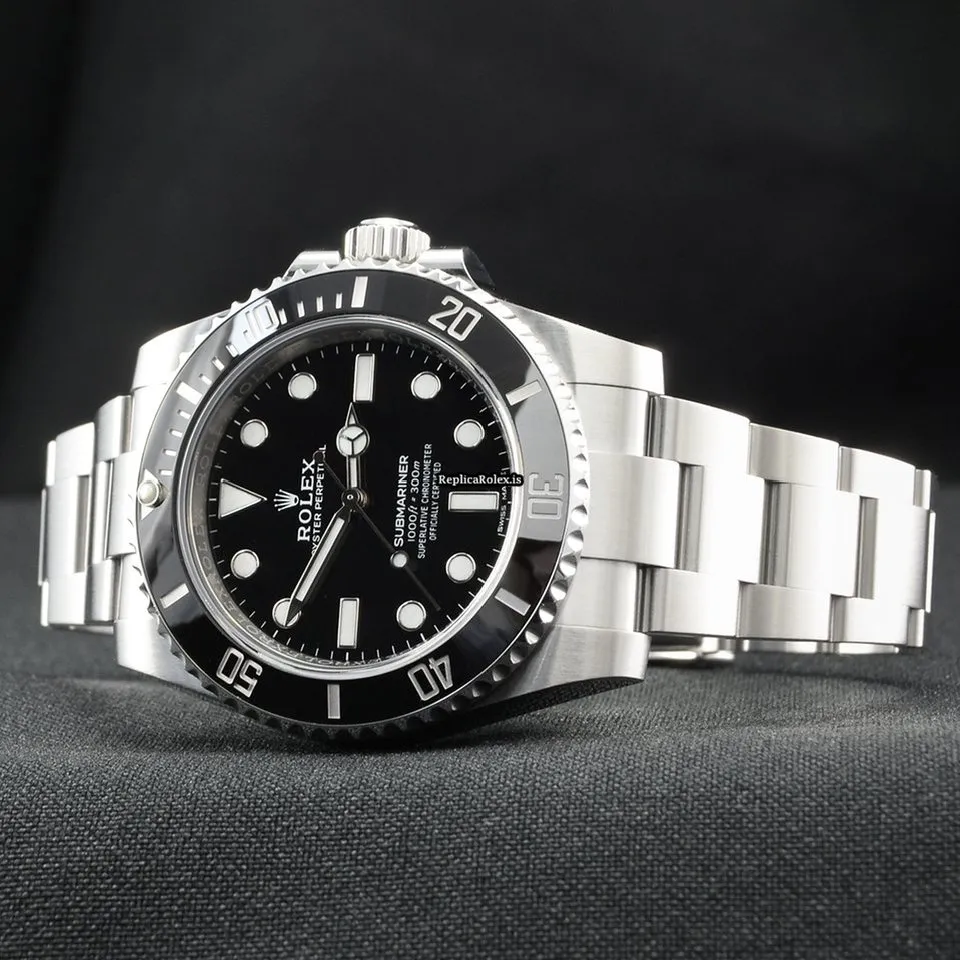 Wonderful Fake Rolex Submariner 114060 Caliber 3130 Automatic Movement 40mm Steel Case Mens/unisex Watch - Image 3