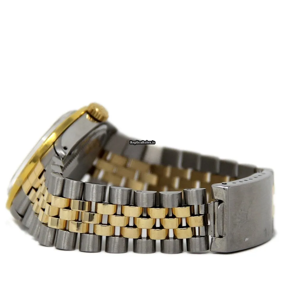 Pleasing Replica Rolex Oyster Perpetual Date 1500 Automatic Movement 34mm Steel Case Womens Watch - Image 3