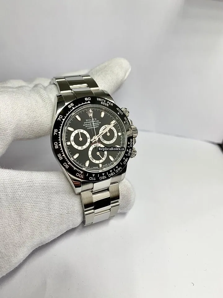 Superior Fake Rolex Daytona 116500ln Caliber 4130 Automatic Movement 40mm Steel Case Mens/unisex Watch - Image 6