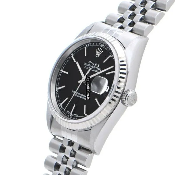 Well Made Copies Rolex Datejust 16234 Caliber 3135 Automatic Movement 36mm Steel Case Watch - Image 2