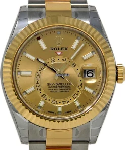 1:1 Fake Rolex Sky-dweller 326933 Caliber 9001 Automatic Movement 42mm Steel Case Mens/unisex Watch