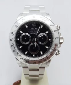 Epic Fake Rolex Daytona 116520 Caliber 4130 Automatic Movement 40mm Steel Case Mens/unisex Watch