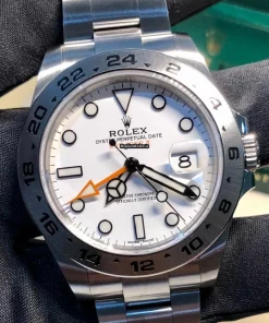 Epic Knockoff Rolex Explorer II 216570 Caliber 3187 Automatic Movement 42mm Steel Case Mens/unisex Watch