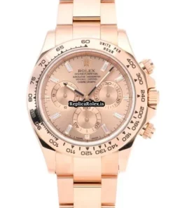 Fabulous Fake Rolex Daytona 116505a Caliber 4130 Automatic Movement 40mm Rose Gold Case Watch