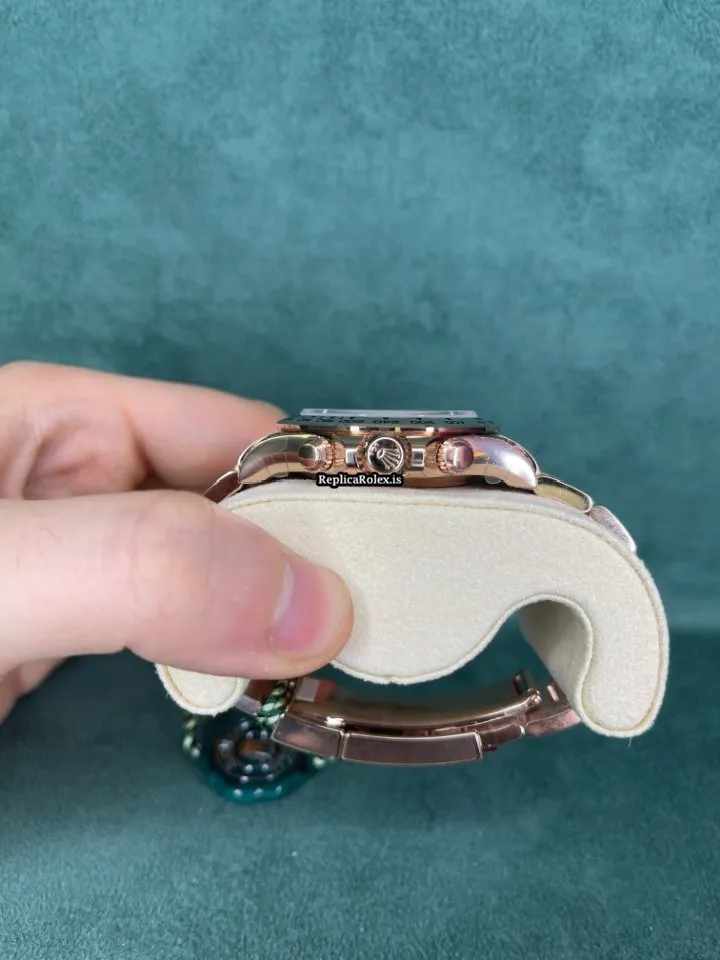 Luxury Replica Rolex Daytona 116505 Caliber 4130 Automatic Movement 40mm Rose Gold Case Mens/unisex Watch - Image 4