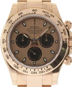 Trustworthy Imitation Rolex Daytona 116505 Caliber 4130 Automatic Movement 40mm Rose Gold Case Mens/unisex Watch