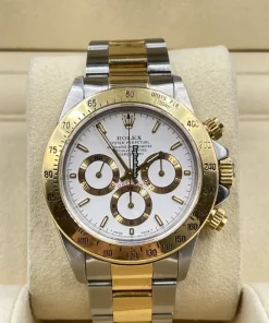 Lovely Clone Rolex Daytona 16523 Caliber 4030 Automatic Movement 40mm Gold/steel Case Mens/unisex Watch