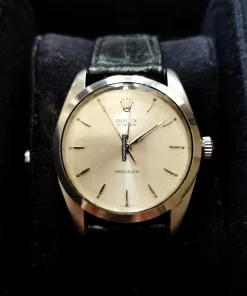 Awesome Replica Rolex Oyster Precision 6424 Caliber 6424 Manual Winding Movement 36mm Steel Case Mens/unisex Watch