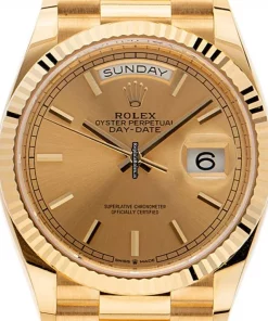 Recommend Replica Rolex Day-date 36 128238 Caliber 3255 Automatic Movement 36mm Yellow Gold Case Mens/unisex Watch