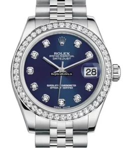 Popular Copy Rolex Lady-datejust 178384 Automatic Movement 31mm Steel Case Womens Watch