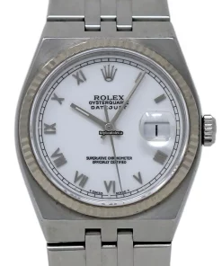 Discount Replicas Rolex Datejust Oysterquartz 17014 Quartz Movement 36mm Steel Case Mens/unisex Watch